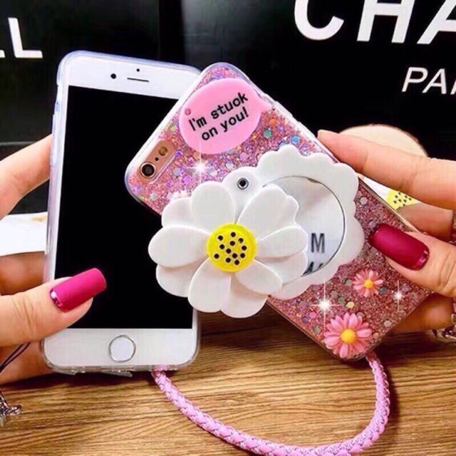 Ốp hoa gương kim tuyến chỉ còn của ip6: màu vạc, 6 plus màu hồng, bạc sale 40k 1 em ạ 👻👻👻👻👻👻👻👻👻👻👻👻😂👻👻👻👻