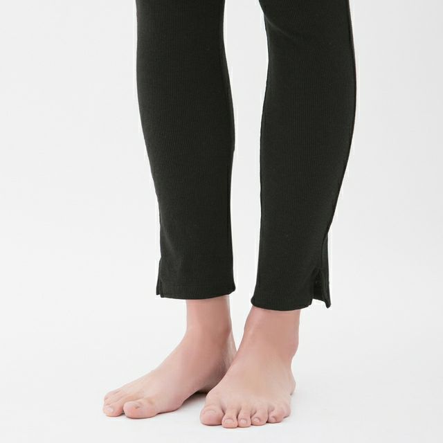 Set áo thun xốp dáng dài nữ &amp; quần leggings thời trang  của GU - Nhật