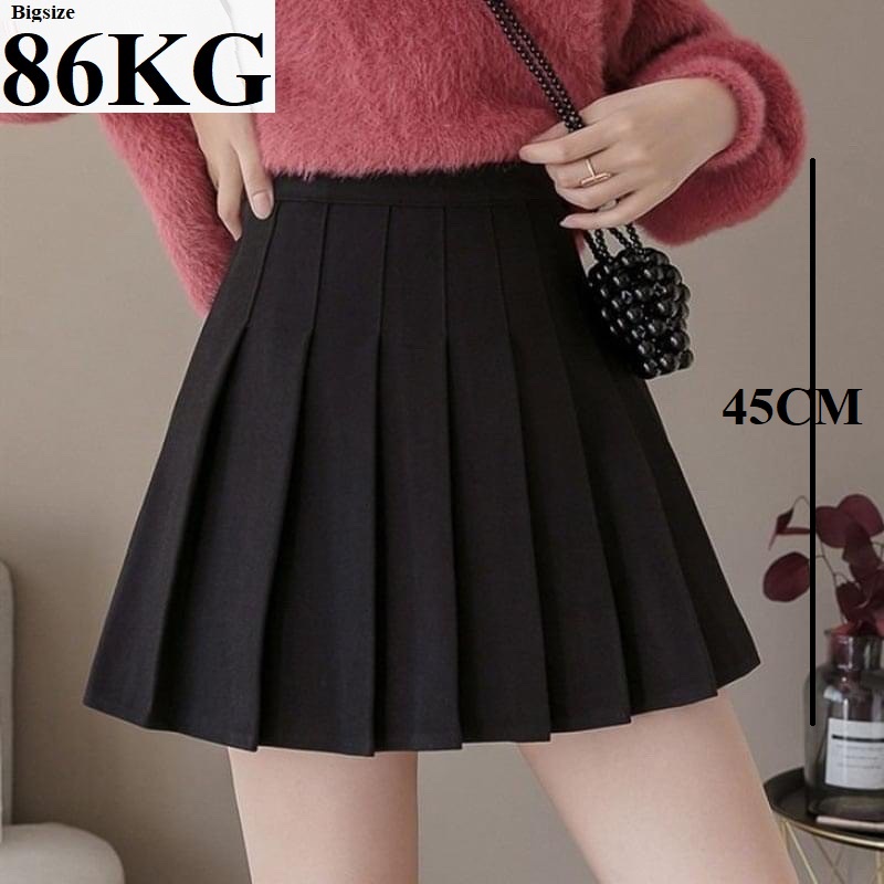 Chân Váy Xếp Ly Tennis Bigsize tới 86Kg, Vải tuyết mưa cao cấp, Đi chơi, đi tiệc, đi làm, chơi thể thao đều rất tuyệt