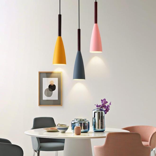 Đèn ban công Đèn Led Treo Trần Nhà Phong Cách Bắc Âu Độc Đáo Đèn phòng ăn