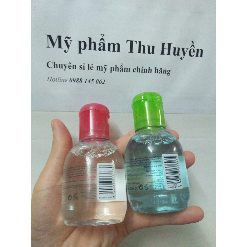 Dung Dịch Tẩy Trang Xanh Hồng 100ml