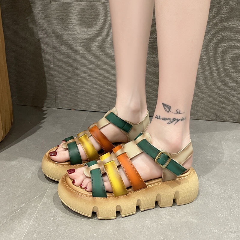 Sandal Đế Bằng Thiết Kế Mới Thời Trang Dành Cho Mùa Hè