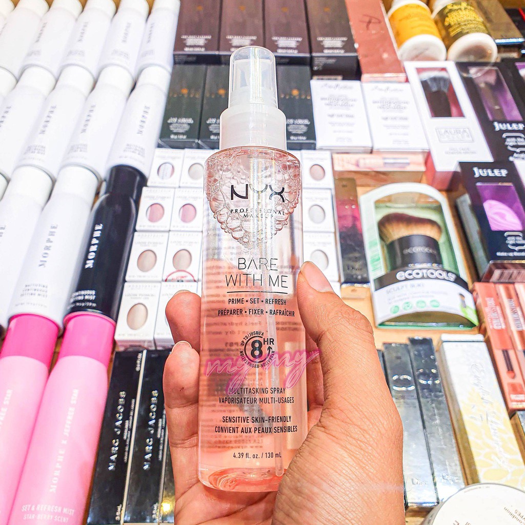 XỊT KHÓA GIỮ LỚP MAKE UP NYX BARE WITH ME PRIME SET REFRESH MULTITASKING SPRAY 130ML CHÍNH HÃNG - 7264 | BigBuy360 - bigbuy360.vn