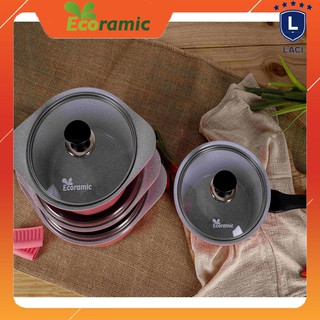 BỘ 4 NỒI ĐÁ ĐÁY TỪ V-LINE ECORAMIC ESET-4IH