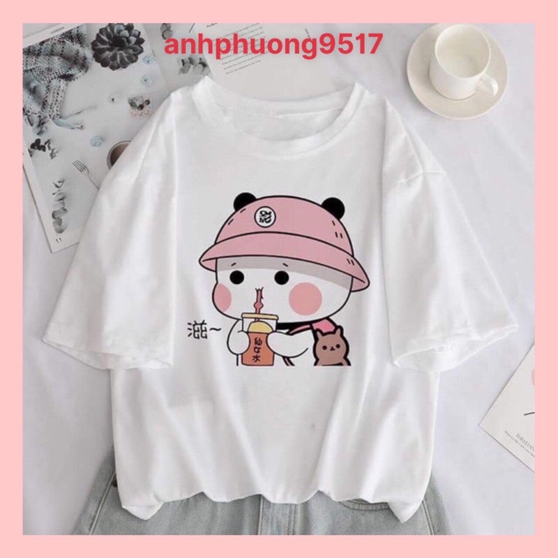 Áo thun em bé mũ hồngChất cotton suForm thụng tay lỡkiểu dáng Unisexphong cách cặp nhóm Nam và Nữ giá rẻ nhất