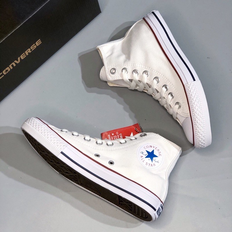 Giày thể thao nam cvs cao cổ full trắng ( Có Hộp ) | BigBuy360 - bigbuy360.vn