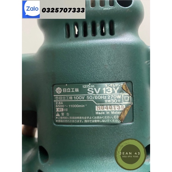 MÁY CHÀ NHÁM RUNG TRÒN HITACHI HÀNG NHẬT 110V