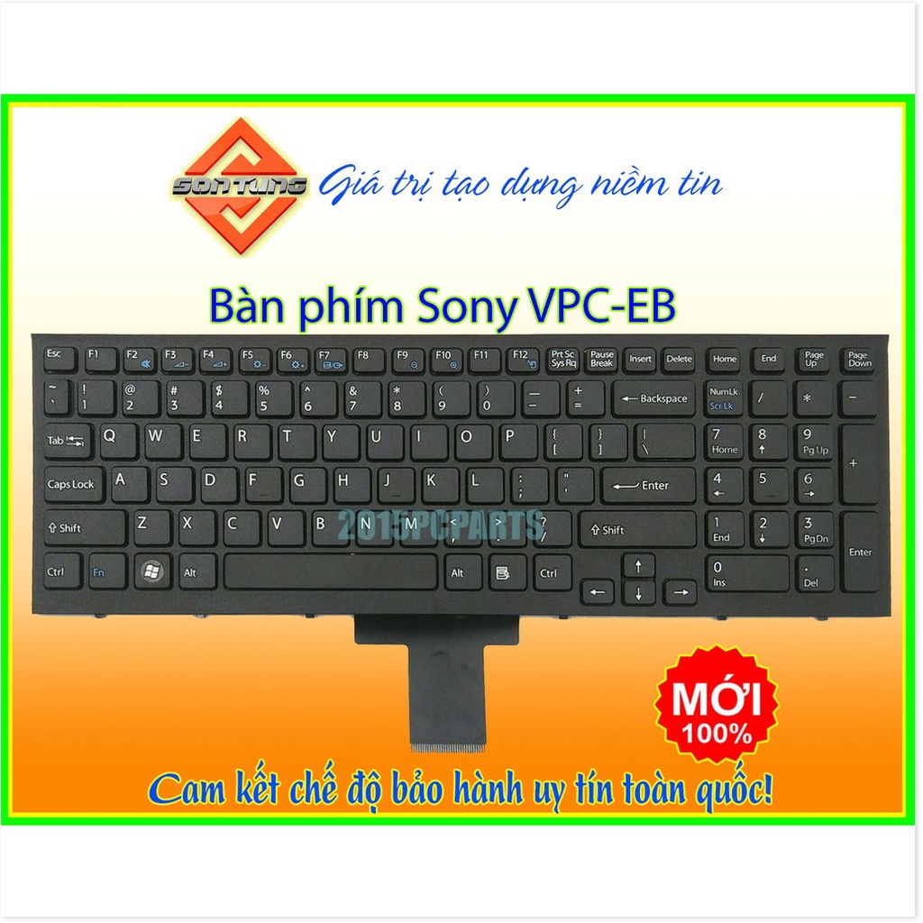 Bàn Phím Laptop Sony Vaio VPC EB VPCEB VPC-EB VPC-EB1 VPC-EB2 VPC-EB3 VPC-EB4 Series