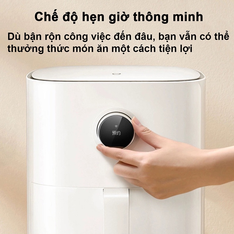 Nồi chiên không dầu Xiaomi Mijia Smart Air Fryer 3,5L màn hình LED cảm ứng tiện lợi kết nối app Mihome VT124