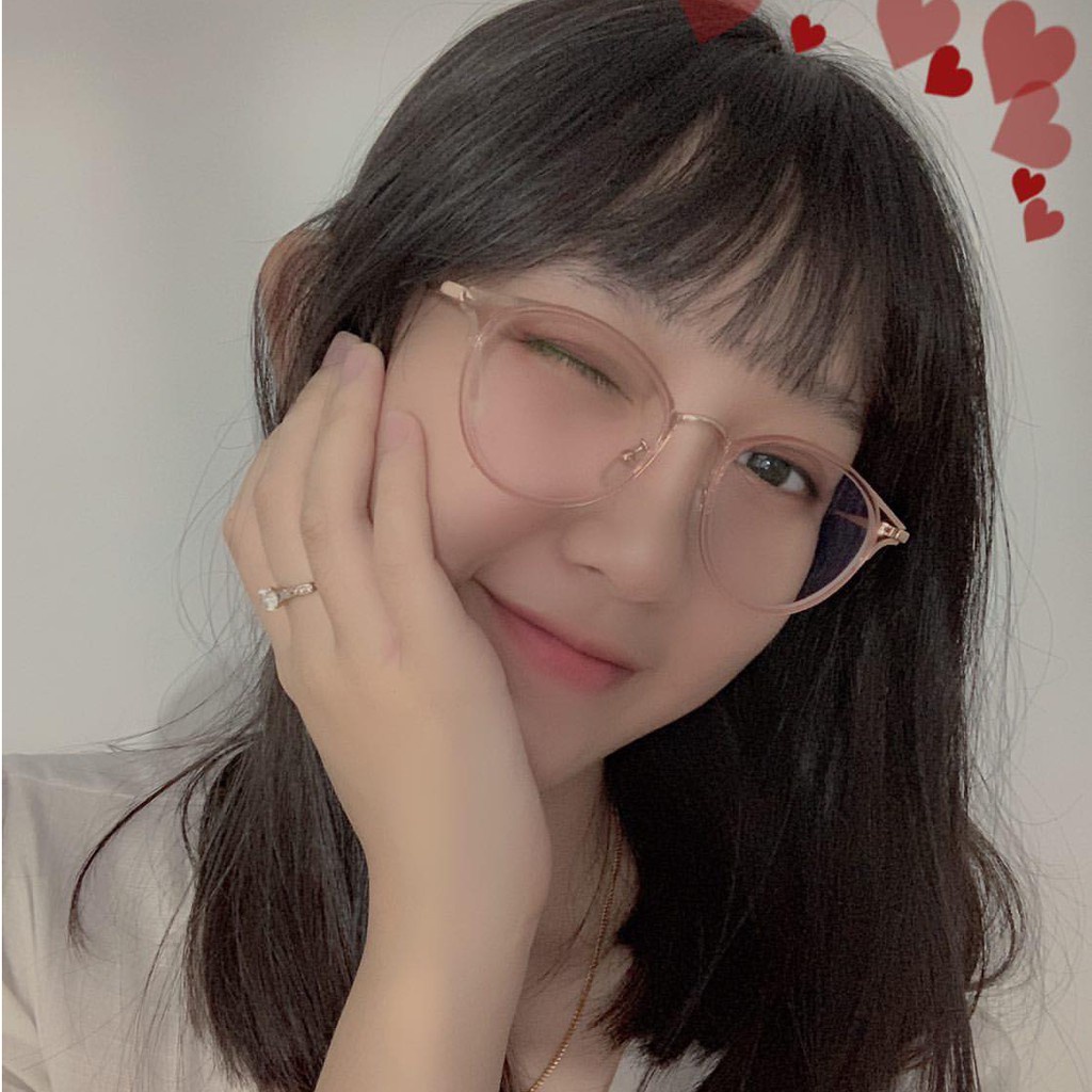 Gọng kính cận mắt mèo Liup eyewear chất liệu kim loại phù hợp nhiều khuôn mặt 90029