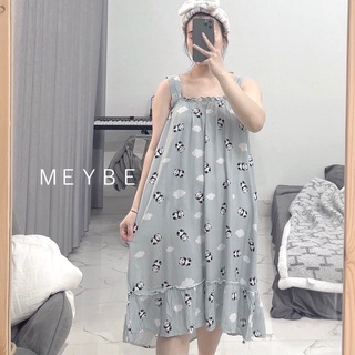 váy lanh bầu 2 dây[Hàng loại 1]