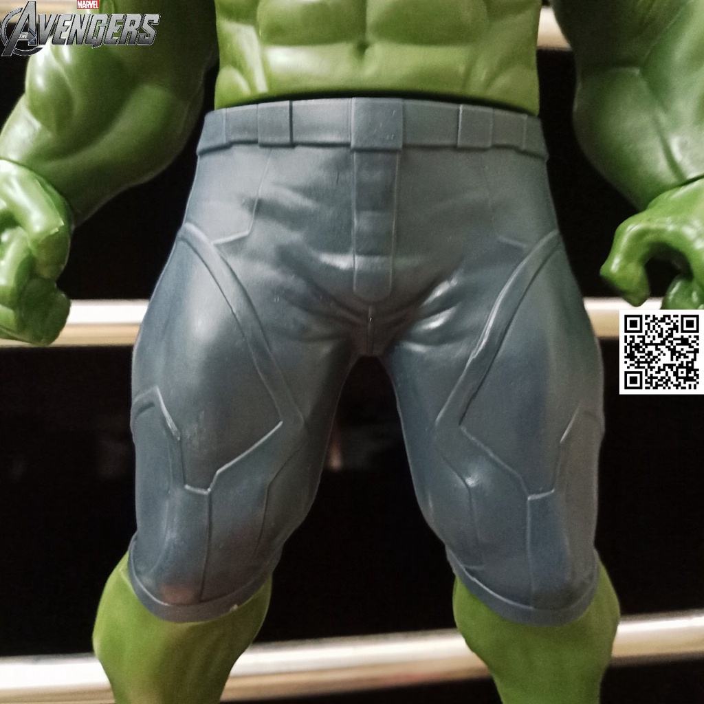 1607 Mô hình to lớn khớp HULK NGƯỜI KHỔNG LỒ XANH loại lớn đèn Led marvel end game