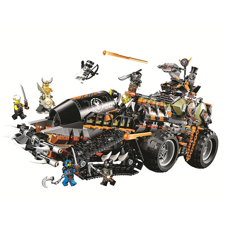 Hàng đặt - LEGO Ninjago 70654 - Pháo Đài Di Động Dieselnaut