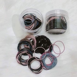 CHUN BUỘC TÓC NỮ SIÊU CHẮC NHIỀU MÀU( Hộp 100 chiếc)