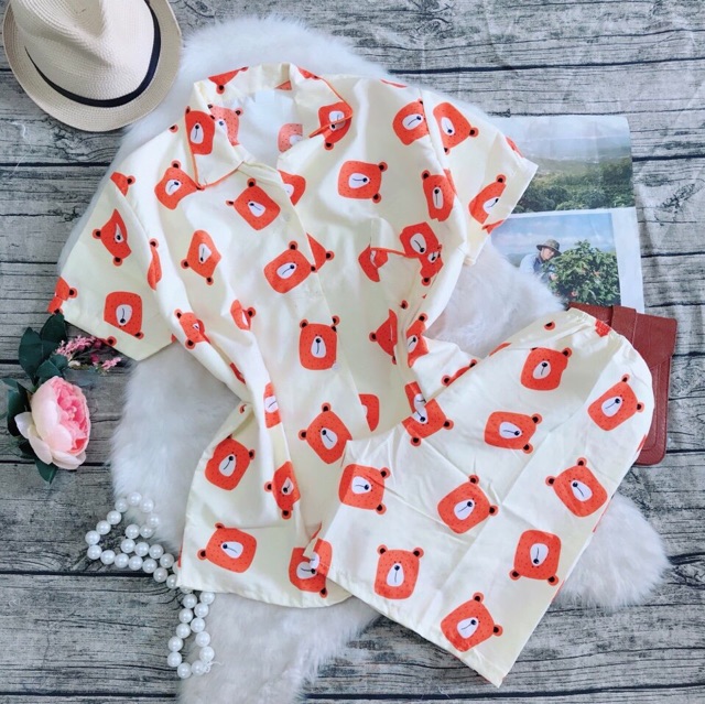 Sét Bộ Pijama Thái Hàng From To Dưới 70kg Về Nhiều Màu Hot