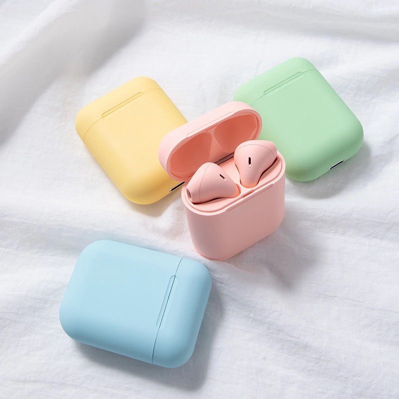 Tai nghe nhét tai bluetooth phiên bản TWS i12/I13 macaron có nhiều màu sắc dành cho tất cả các dòng điện thoại | BigBuy360 - bigbuy360.vn