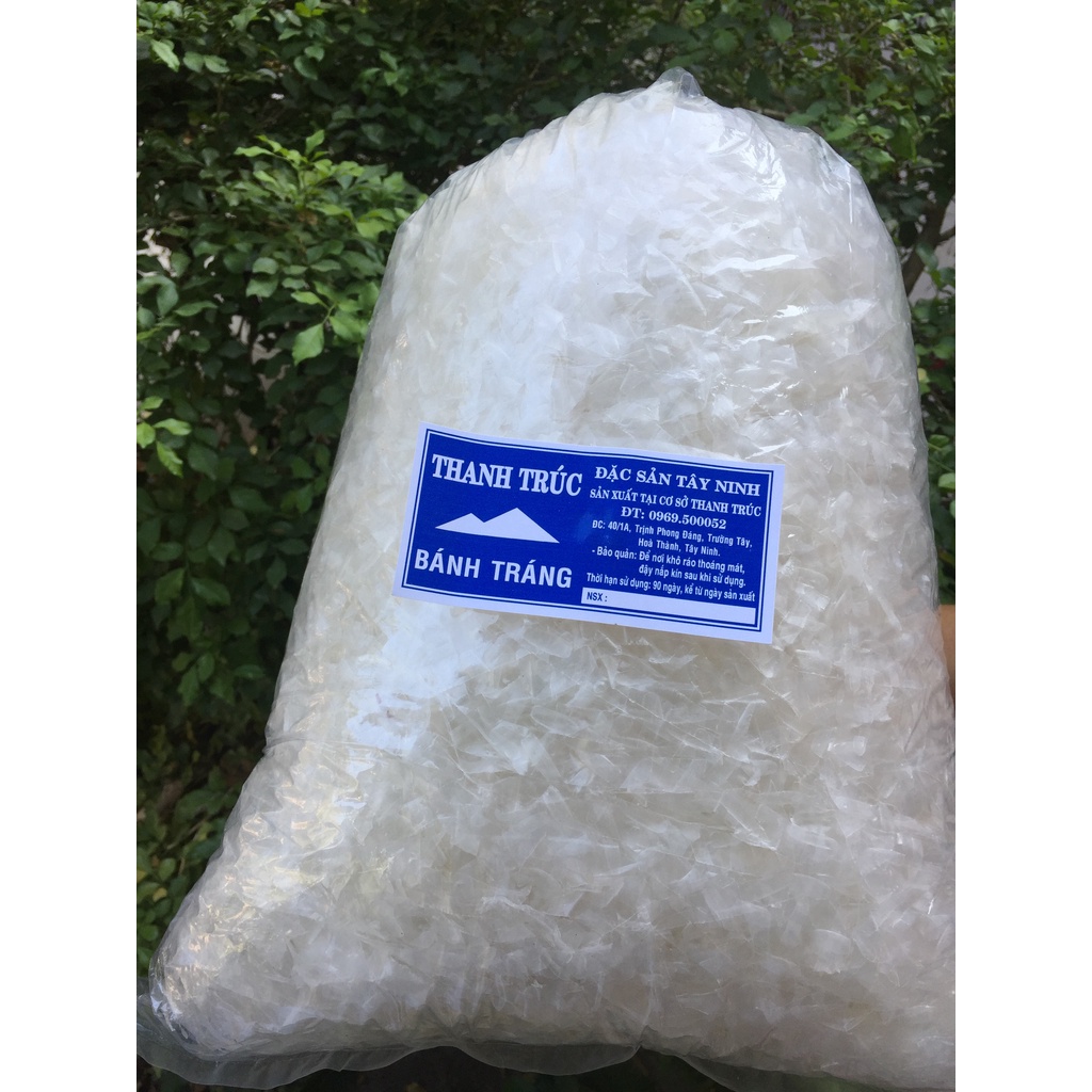 [1KG] Rìa Sợi Bánh Tráng Trắng