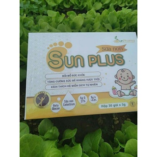 Sữa non Sunplus giúp bé ngủ ngon, hấp thụ chất, tăng cân