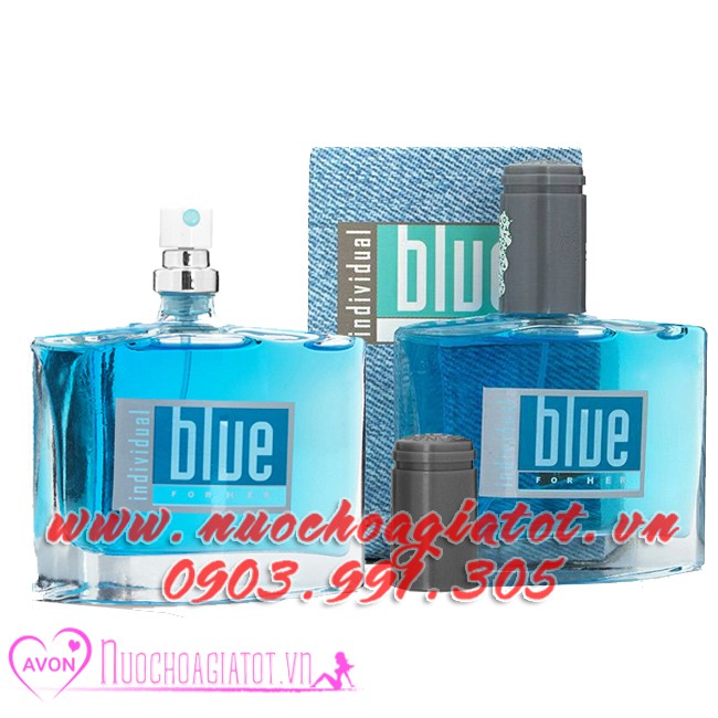 FREE SHIP CHÍNH HÃNG BỘ 2 CHAI NƯỚC HOA NỮ AVON BLUE FOR HER 50ML PHILLIPINE