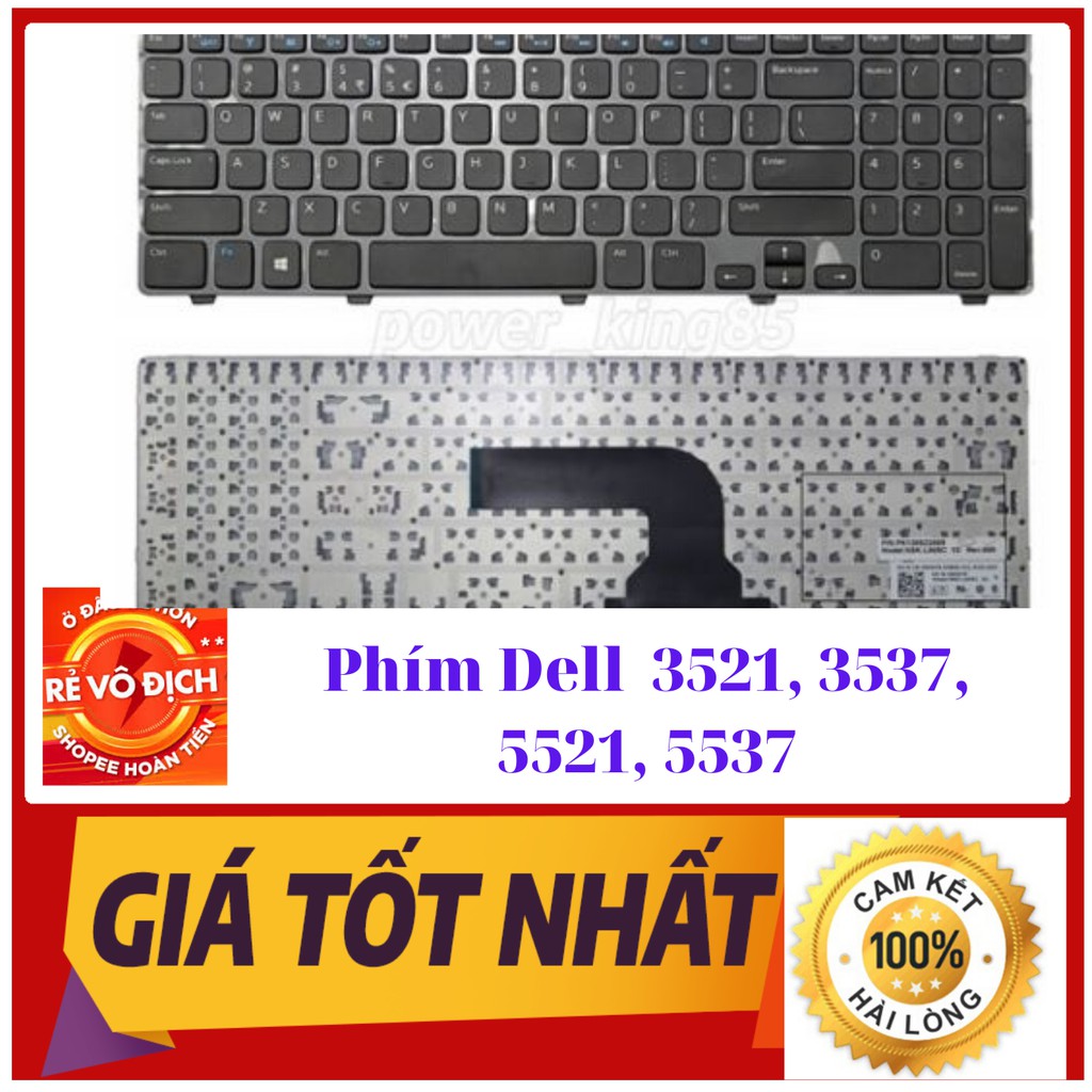 Bàn phím laptop Dell Inspiron 15 3521, 3537, 15R5521, 5537, 3540