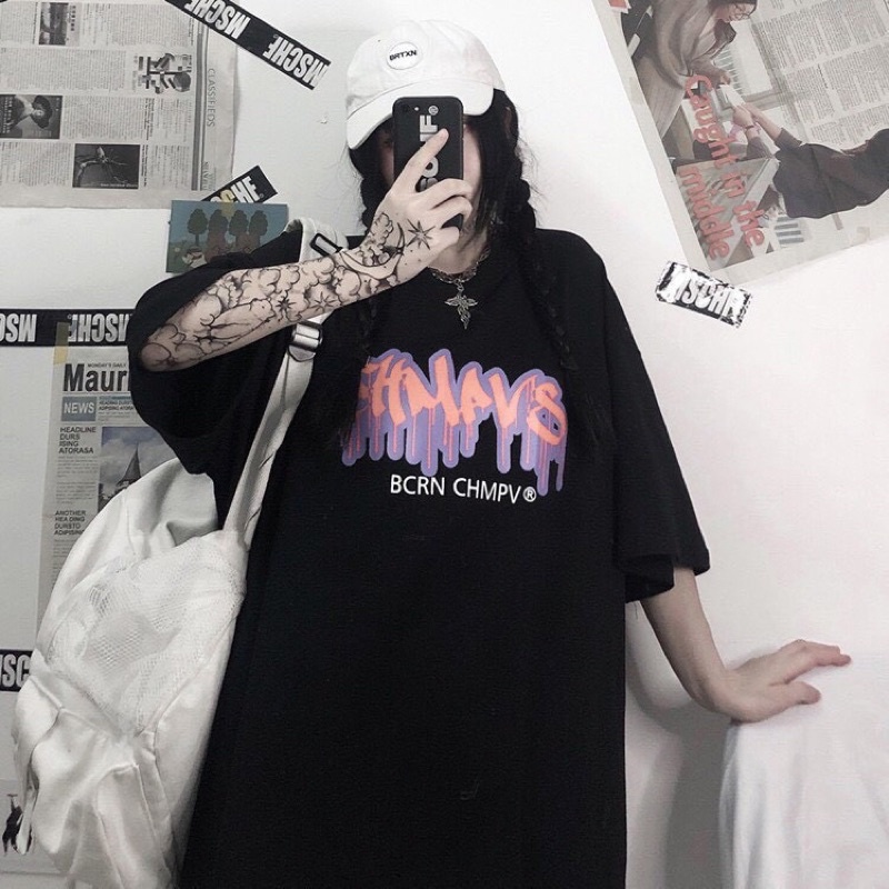 Áo phông chữ chảy BCRN TH6