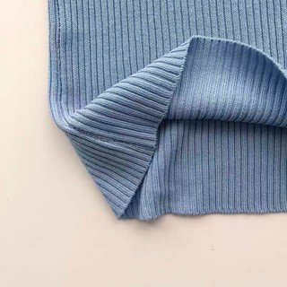 áo len tăm cổ tim hàng khuy kiểu basic (A386#)