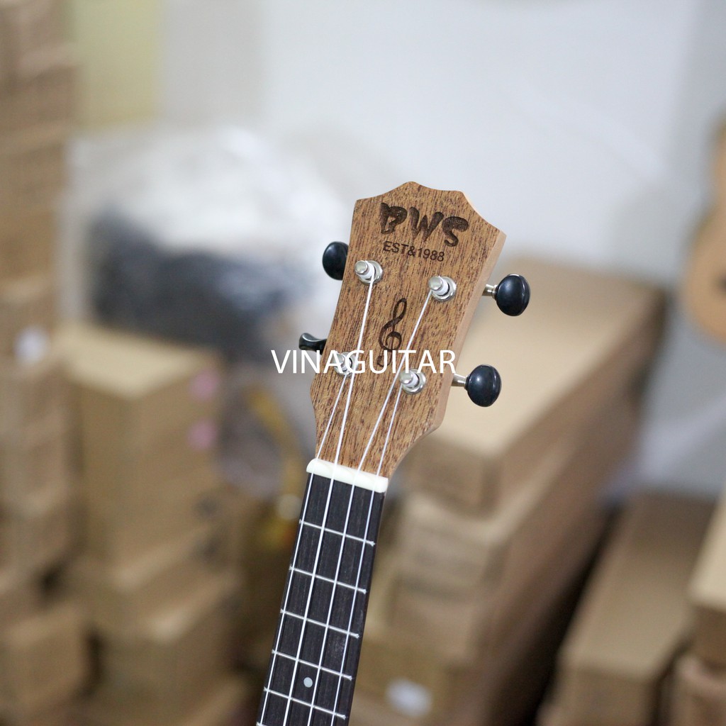 Đàn Ukulele Concert BWS Thỏ Rabbit Full Gỗ Mahogany