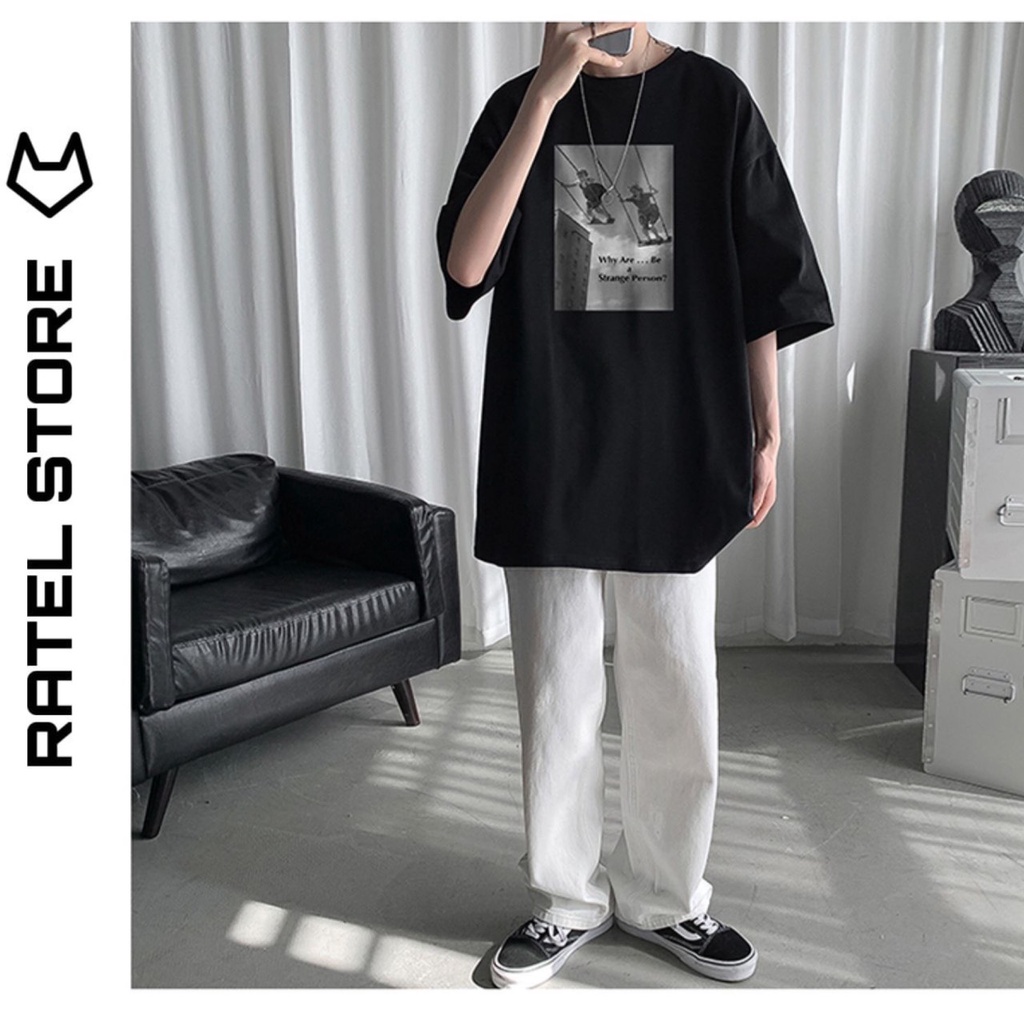 Áo Thun Local Brand T-Shirt Nam Nữ Strong Unisex Form Rộng Hot Trending