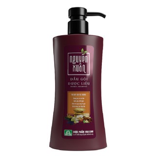 Dầu gội Dược liệu Nguyên Xuân nâu 350ml - Tóc thường