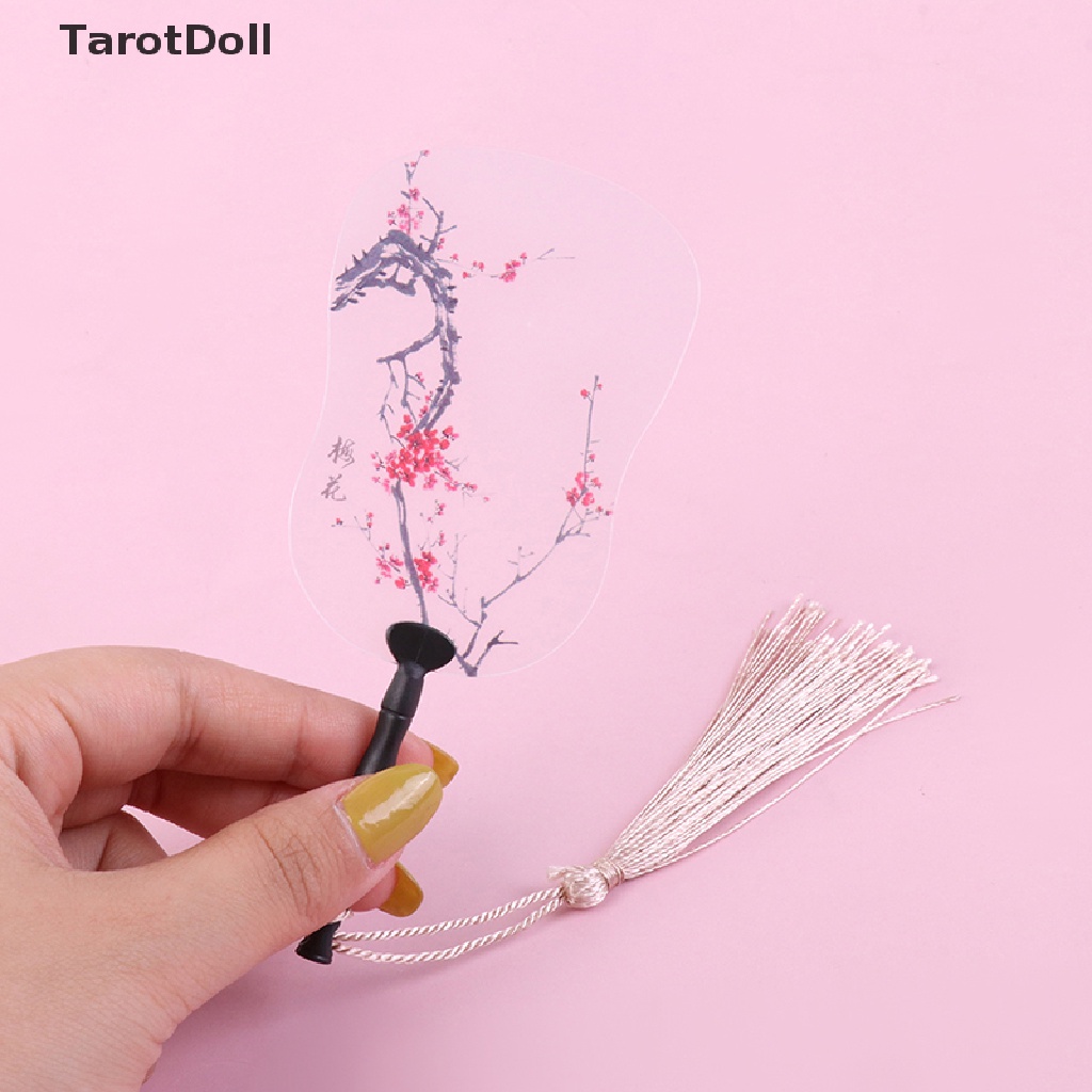 Bộ 2 Quạt Mini Trang Trí Nhà Búp Bê Tỉ Lệ 1: 12