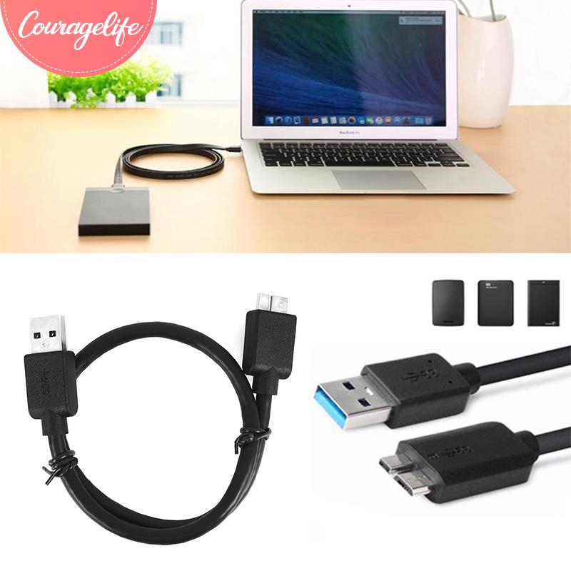 Dây Cáp Dữ Liệu Ổ Cứng Chuyển Đổi Từ Đầu Cắm Sang Micro B Usb 3.0