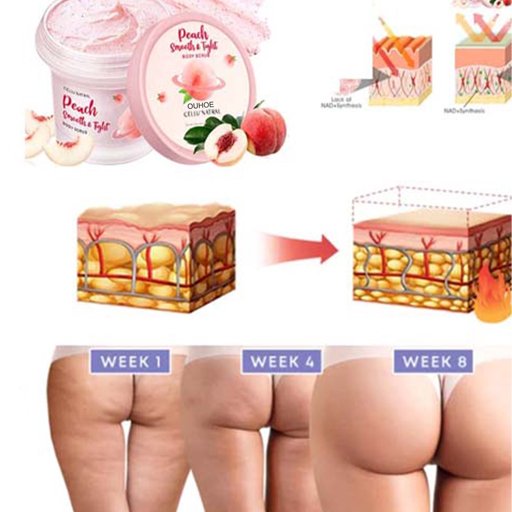 Tẩy tế bào chết toàn thân Tẩy tế bào chết dưỡng ẩm cho da trong suốt và mềm mại Kem tẩy tế bào chết toàn thân Sữa rửa mặ