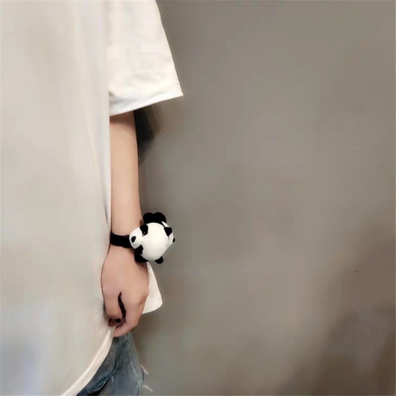 Thú Nhồi Bông Hình Con Gấu Trúc Tròn