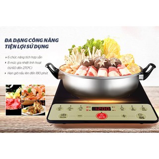 [ Tặng nồi inox cao cấp ] Bếp điện từ Sunhouse SHD6152
