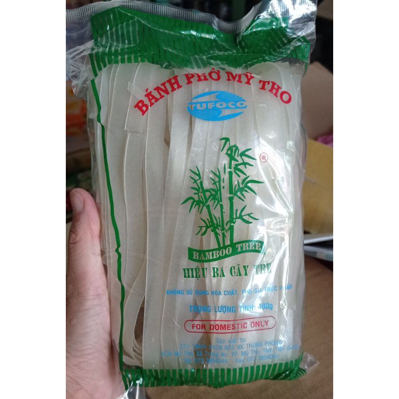 Bánh phở Mỹ Tho xuất khẩu 400 gr size xl