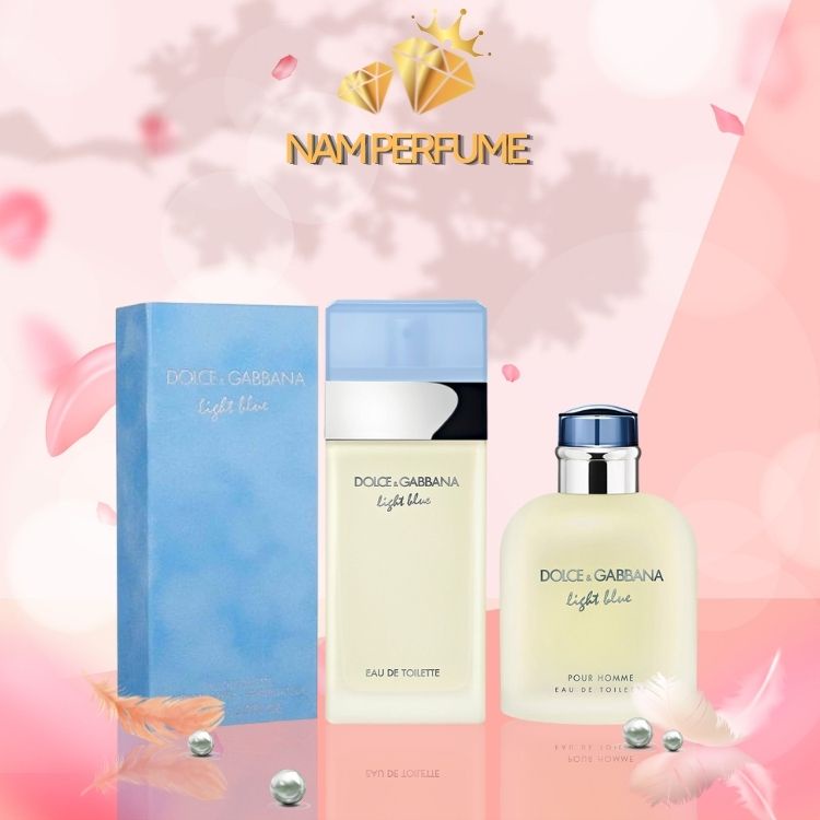 Nước Hoa Dolce Gabbana, Nước hoa DG Light Blue Intense 10ML, Nước hoa mùa hè thanh mát dành cho nữ