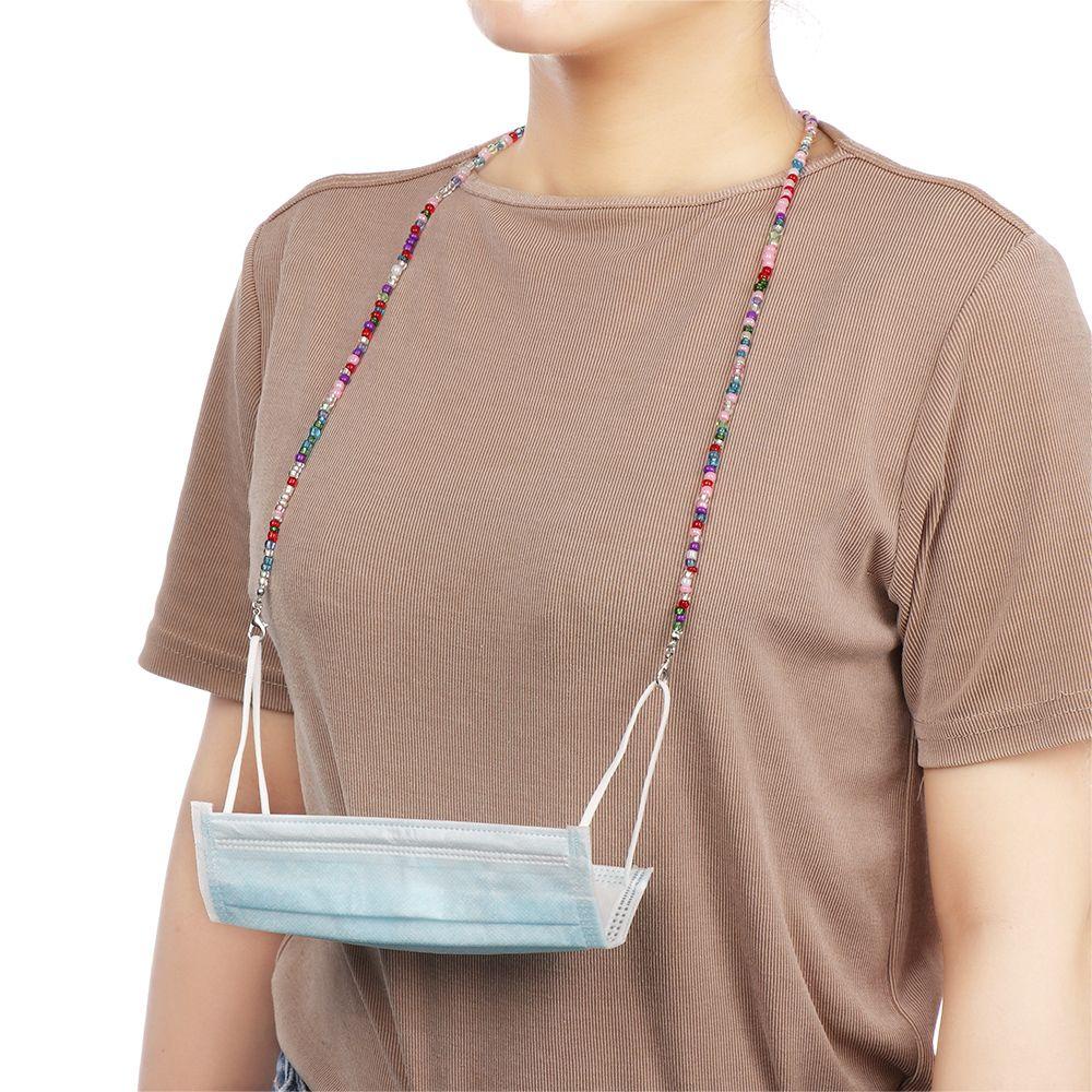 Dây Nối Dài Mắt Kính Đọc Sách Dạng Chuỗi Hạt Acrylic Chống Thất Lạc Cho Nam Và