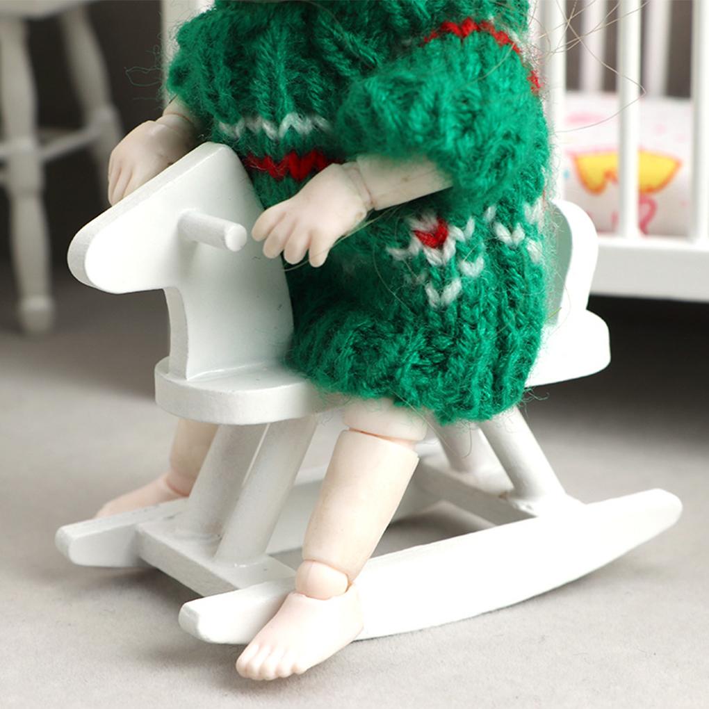 Bộ 5 Ghế Phòng Khách Mini Tỉ Lệ 1: 12 Dễ Thương Trang Trí Nhà Búp Bê