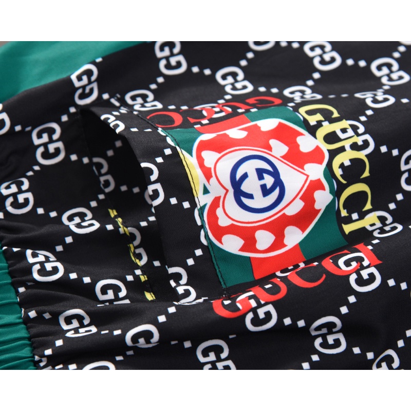Quần Short Dây Rút In Họa Tiết Gucci Thời Trang Xu Hướng Cho Nam