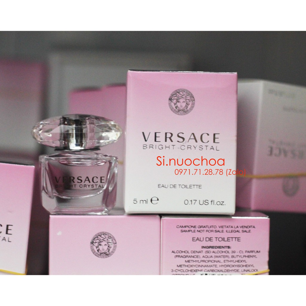 Nước hoa mini Versace Bright Crystal 5ml