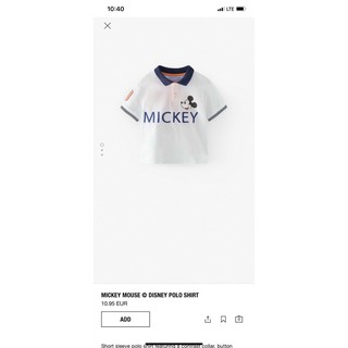 ÁO THUN POLO MICKEY BÉ TRAI NHÍ NEXT