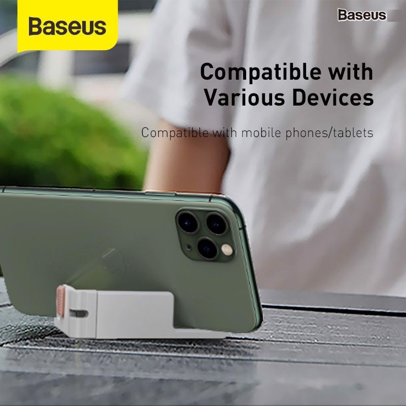 Giá Đỡ Điện Thoại Và Máy Tính Bảng Xếp Gọn Baseus Let's Go Portable And Mini Mobile Phone Holder