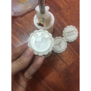 khuôn trung thu logo xe 50gr