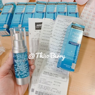 Tinh chất dưỡng ẩm serum Neutrogena hydro boots capsule-in-serum 30 mil
