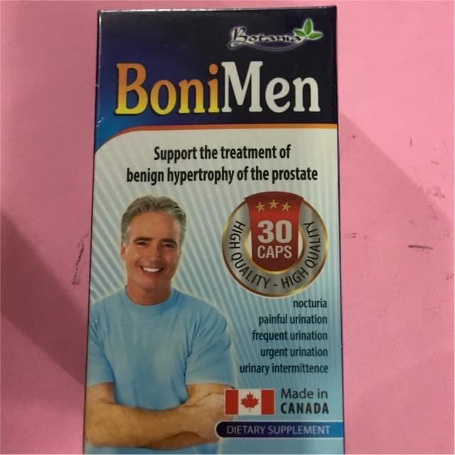BoniMen (giúp ngăn ngừa và hạn chế sự phát triển của u xơ phì đại lành tính tuyến tiền liệt)