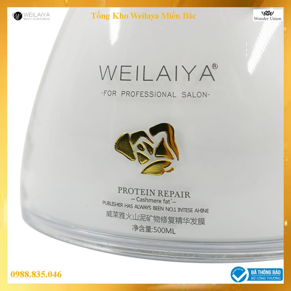 Kem hấp ủ tóc Weilaiya bùn khoáng 500ml | BigBuy360 - bigbuy360.vn