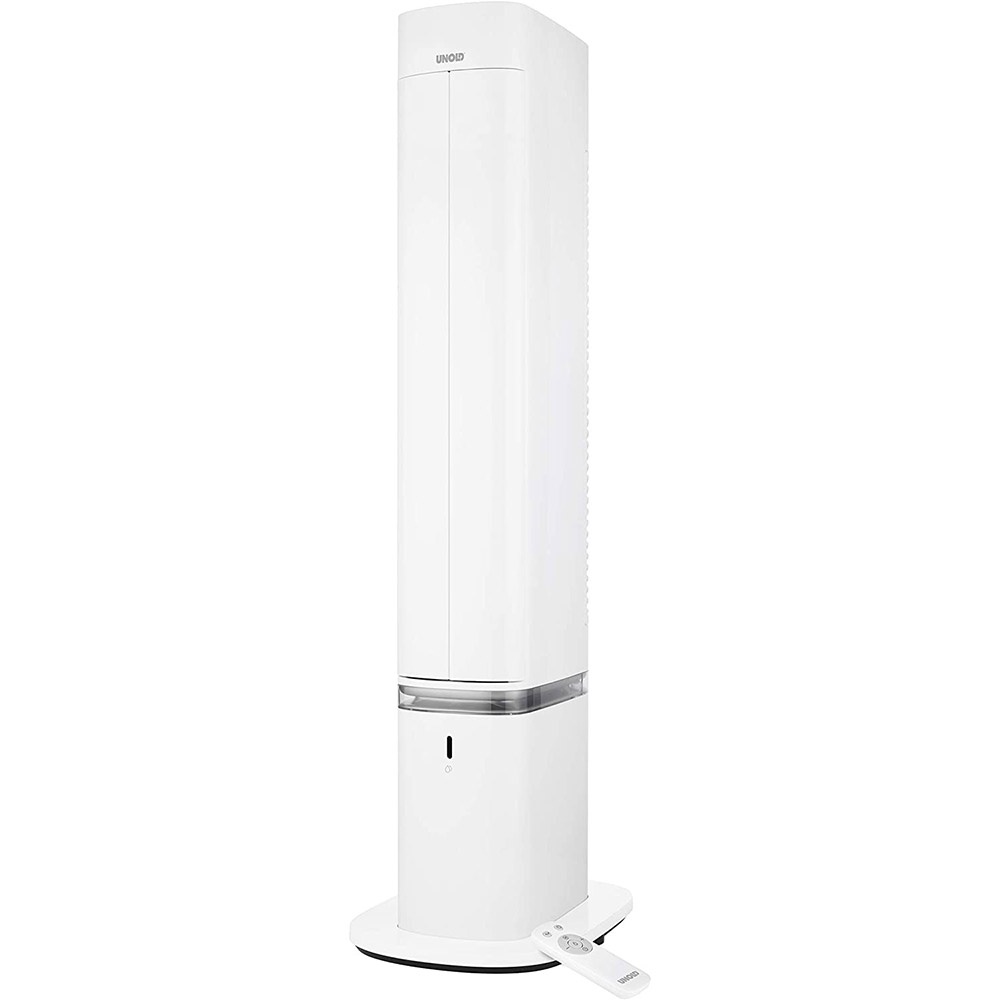 Quạt tháp bốn mùa 3 in 1 Unold 86980 đa chức năng sưởi, làm mát, phun sương tạo ẩm [hàng Đức]