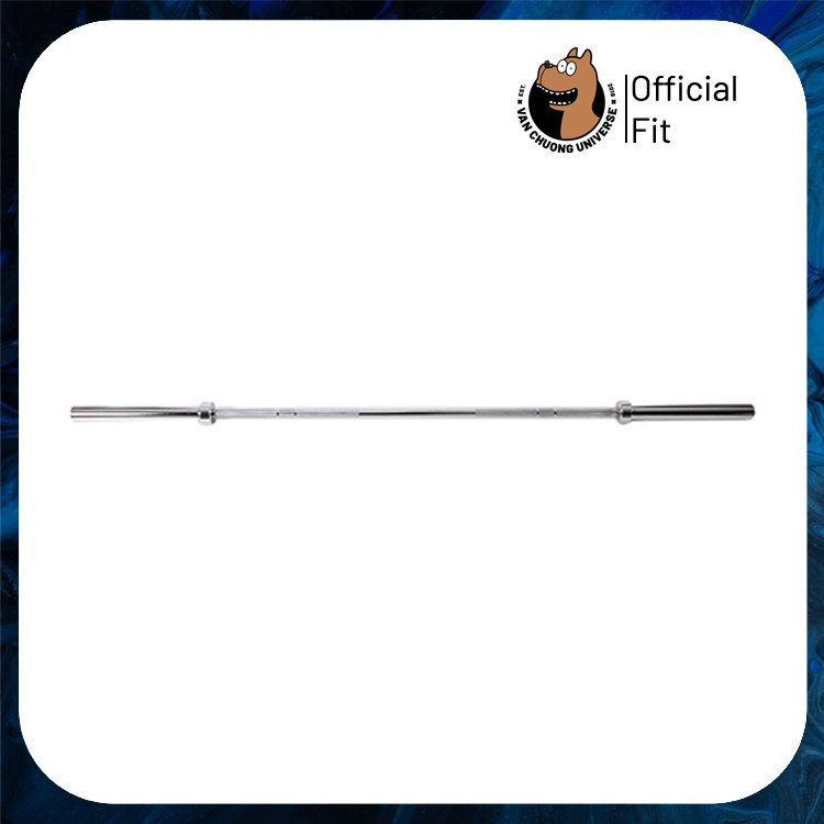 Đòn tạ đặc thẳng dài 2m2 Phi 30 thép hợp kim, tập đẩy, nâng tạ, bỏ bánh tạ vào để tập tạ đơn cho phòng gym, tập tại nhà.