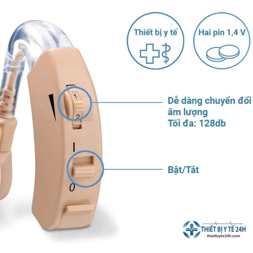 Máy Trợ Thính Không Dây Cao Cấp Beurer HA20 Chính Hãng.tận hưởng mọi âm thanh cuộc sống.