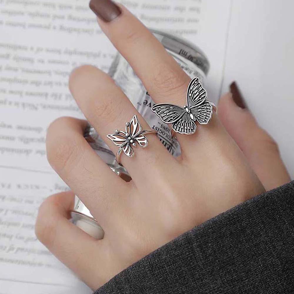 Nhẫn Hình Bướm Thời Trang Cho Nữ